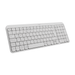 Teclado Bluetooth Logitech K250 Blanco Crudo