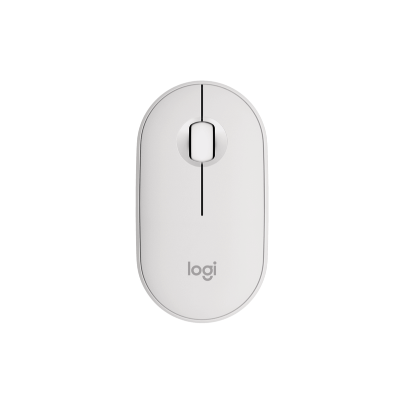 Mouse Bluetooth Logitech Pebble 2 M350s Blanco