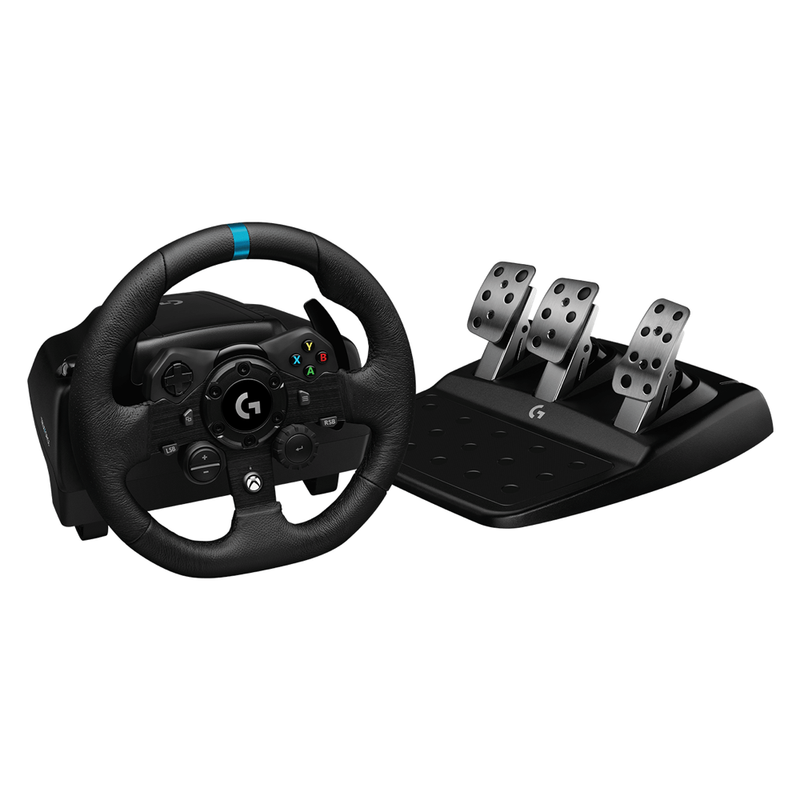 Volante Gamer Logitech G923 Xbox y PC Negro