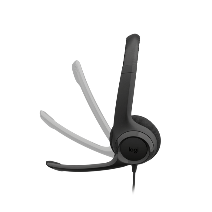 Audífonos Logitech H390 USB-C Negro