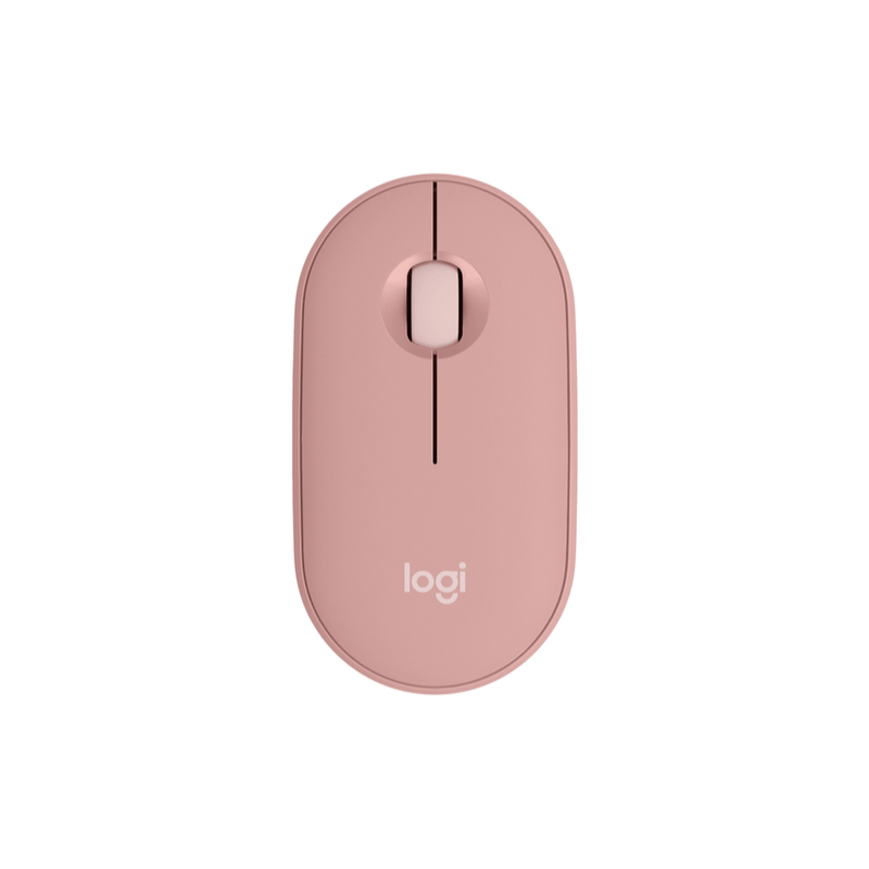 Mouse Bluetooth Logitech Pebble 2 M350s Rosado