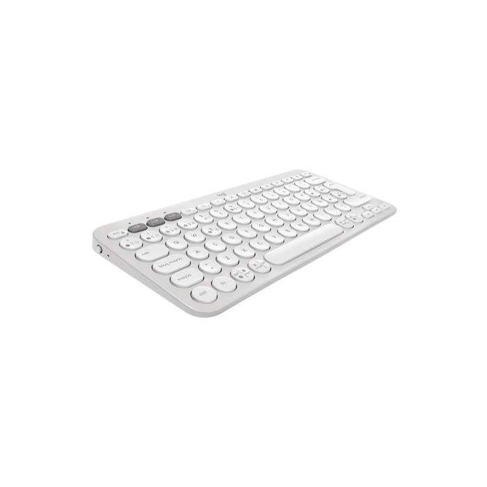 Teclado Bluetooth Logitech Pebble Keys 2 K380s Blanco