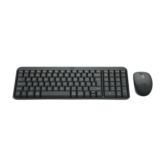 Combo Teclado y Mouse Inalámbrico Logitech MK250 Grafito