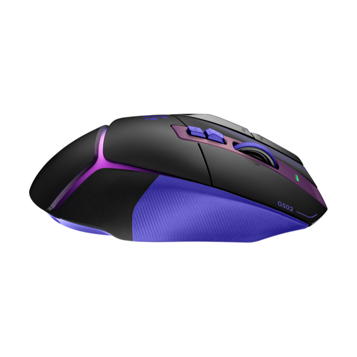 Mouse Gamer Inalámbrico Logitech G502 X Plus Negro y Morado