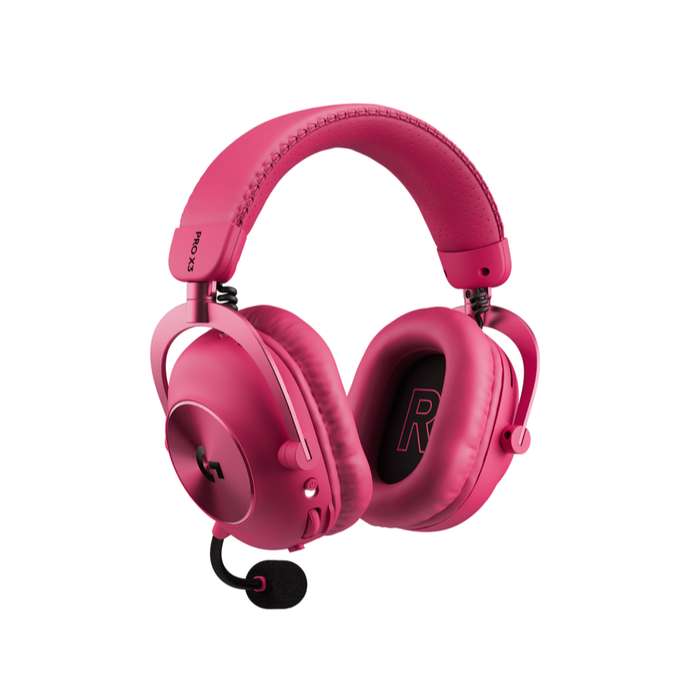 Audífonos Gamer Inalámbricos Logitech G PRO X3 Lightspeed Magenta
