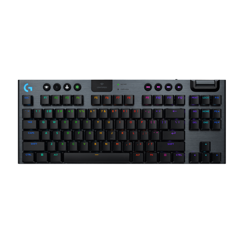 Teclado Gamer Inalámbrico Logitech G915 X TKL Lightspeed Negro