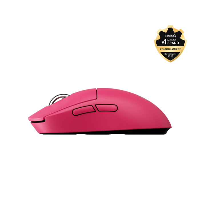 Mouse Gamer Inalámbrico Logitech G PRO X Superlight 2c Magenta