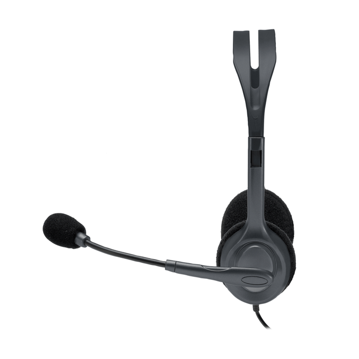 Audífonos con Micrófono Logitech H111 Negro