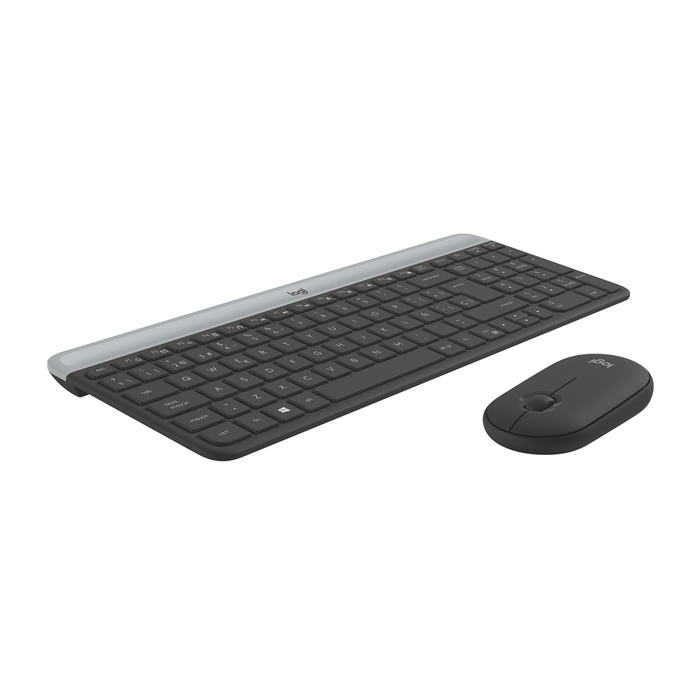 Combo Teclado y Mouse Inalámbrico Logitech MK470 Grafito