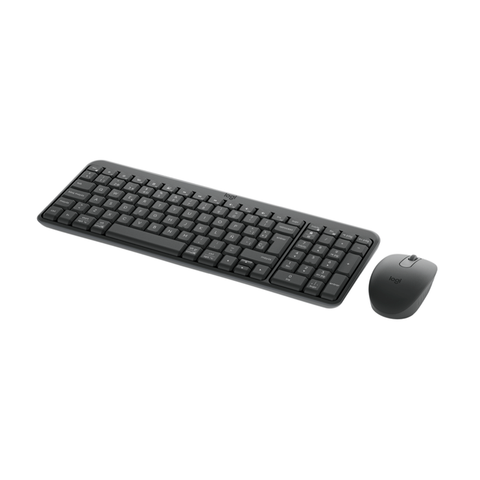Combo Teclado y Mouse Inalámbrico Logitech MK250 Grafito