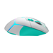 Mouse Gamer Inalámbrico Logitech G502 X Plus Blanco y Menta