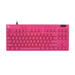 Teclado Gamer Logitech G PRO X TKL Rapid Magenta