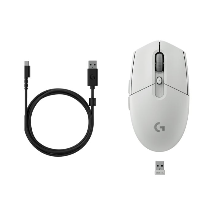 Mouse Gamer Inalámbrico Logitech G305 X Superlight Blanco