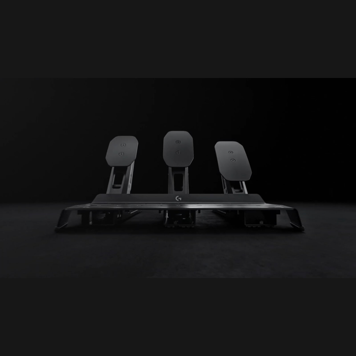 Pedales Gamer Logitech G RS Negro