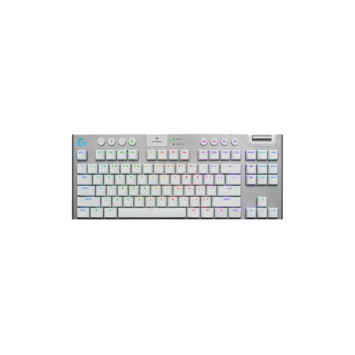 Teclado Gamer Inalámbrico Logitech G915 X TKL Lightspeed Blanco