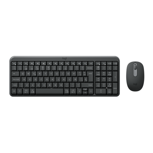 Combo Teclado y Mouse Inalámbrico Logitech MK250 Grafito