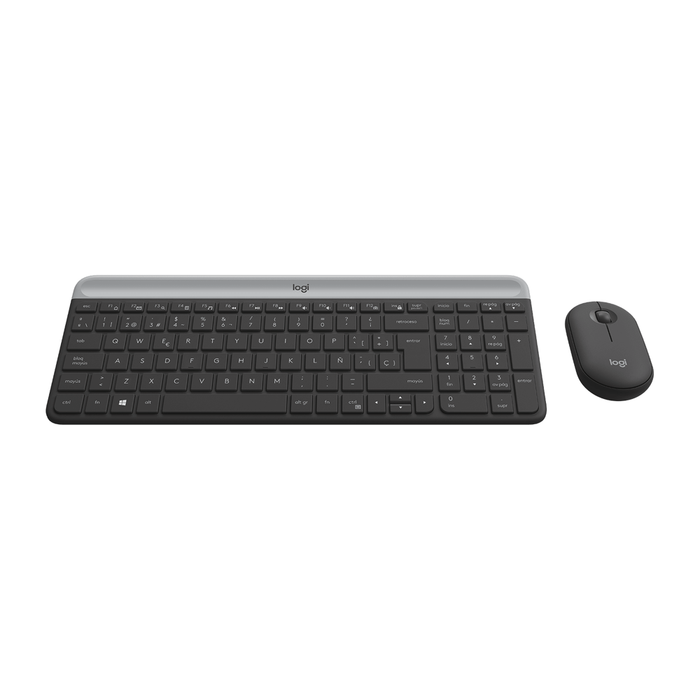 Combo Teclado y Mouse Inalámbrico Logitech MK470 Grafito