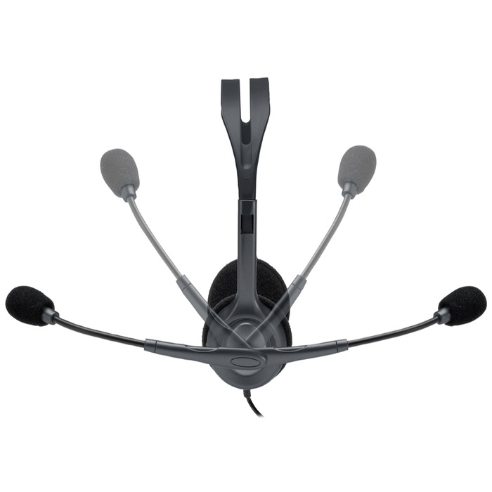 Audífonos con Micrófono Logitech H111 Negro