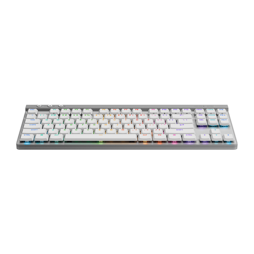 Teclado Gamer Inalámbrico Logitech G515 Lightspeed TKL Blanco