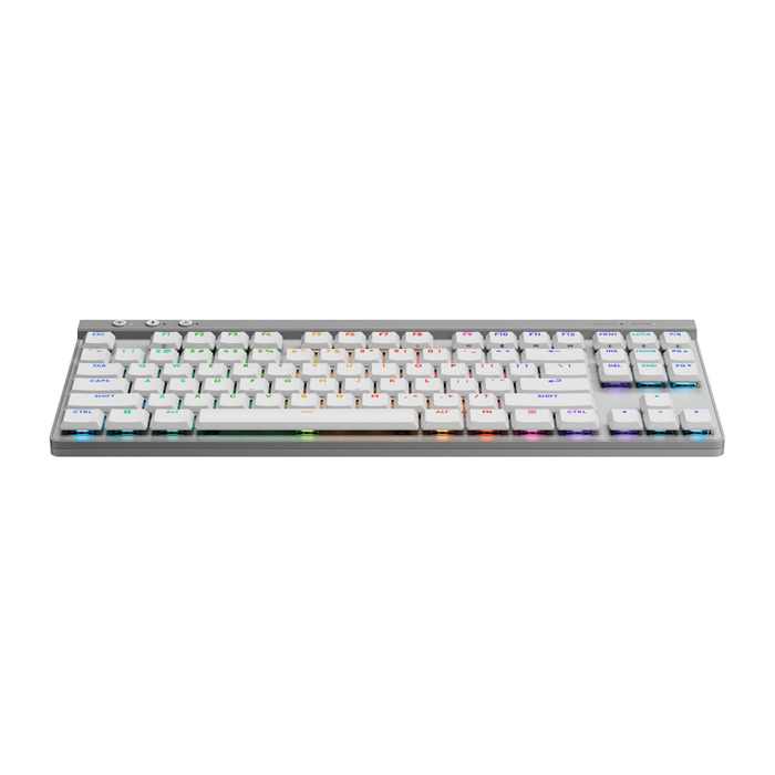 Teclado Gamer Inalámbrico Logitech G515 Lightspeed TKL Blanco