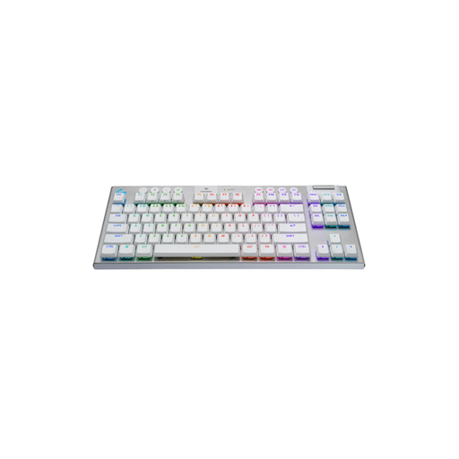 Teclado Gamer Inalámbrico Logitech G915 X TKL Lightspeed Blanco