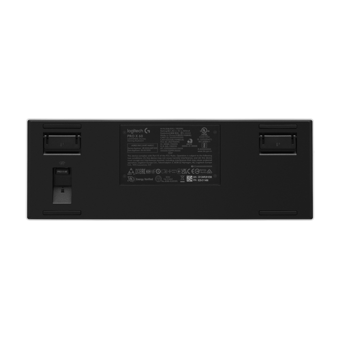 Teclado Gamer Inalámbrico Logitech G PRO X 60 Blanco