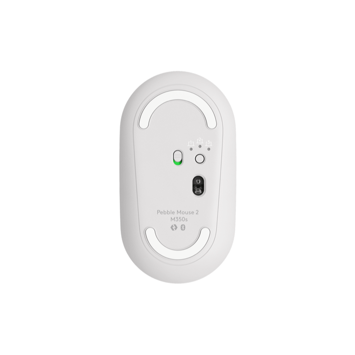 Mouse Bluetooth Logitech Pebble 2 M350s Blanco