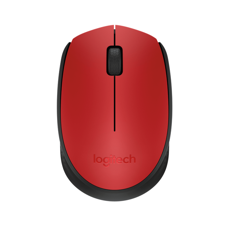 Mouse Inalámbrico Logitech M170 Rojo
