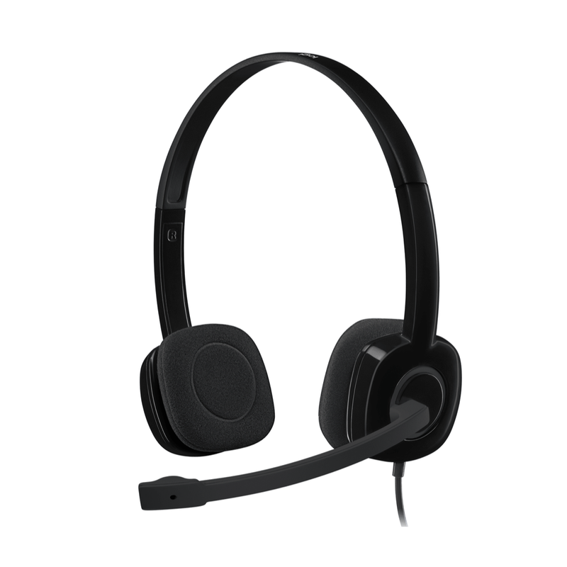 Audífonos con Micrófono Logitech H151 Negro