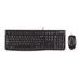 Combo Teclado y Mouse Logitech MK120 Negro