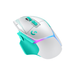 Mouse Gamer Inalámbrico Logitech G502 X Plus Blanco y Menta