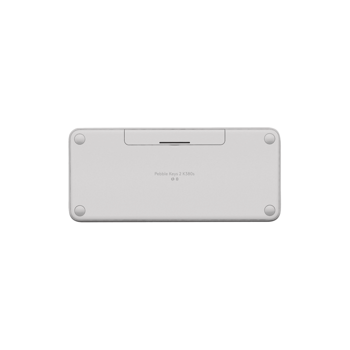 Teclado Bluetooth Logitech Pebble Keys 2 K380s Blanco