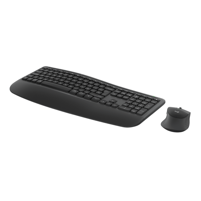 Combo Inalámbrico Logitech Signature Comfort Plus MK880 Grafito