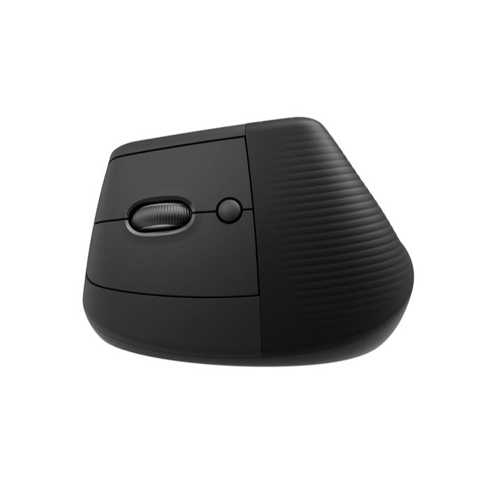 Mouse Vertical Inalámbrico Logitech Lift Zurdo Grafito