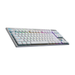 Teclado Gamer Inalámbrico Logitech G915 X TKL Lightspeed Blanco