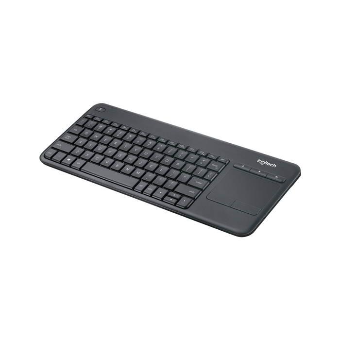 Teclado Inalámbrico Logitech K400 Plus Negro