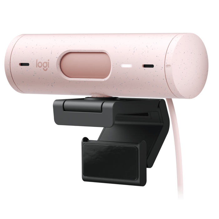 Webcam Logitech Brio 500 Full HD Rosa