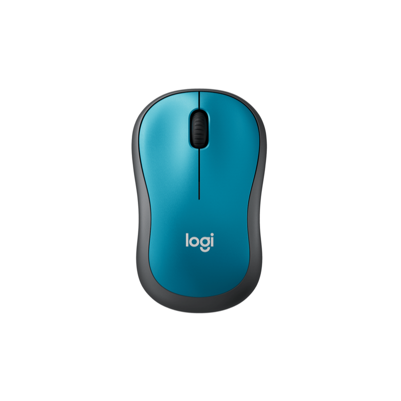 Mouse Inalámbrico Logitech M185 Azul