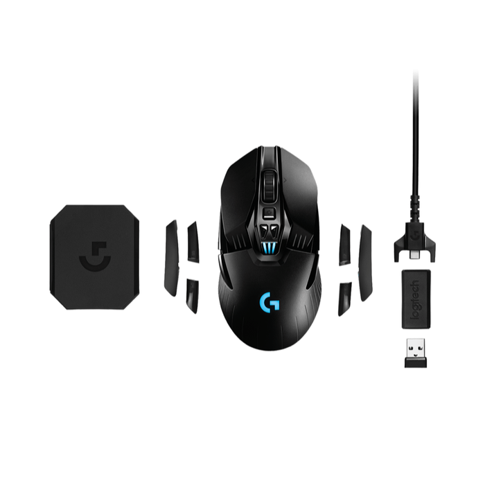 Mouse Gamer Inalámbrico Logitech G903 Hero Lightspeed Negro