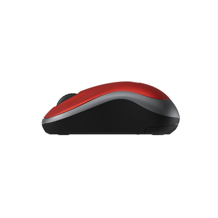 Mouse Inalámbrico Logitech M185 Rojo
