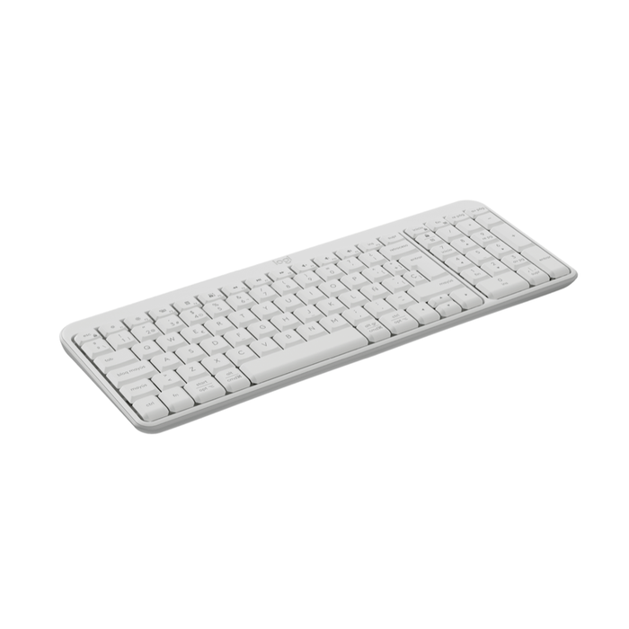 Teclado Bluetooth Logitech K250 Blanco Crudo