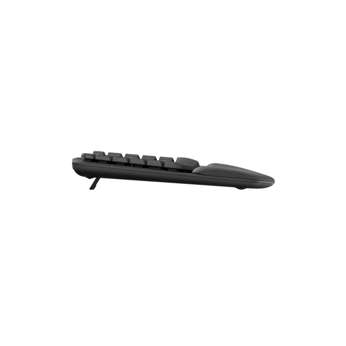 Teclado Ergonómico Inalámbrico Logitech Wave Keys Grafito