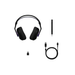 Audífonos Gamer Inalámbricos Logitech G522 Lightspeed Negro