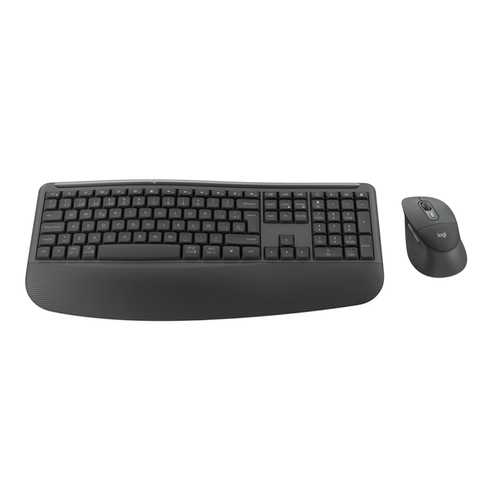 Combo Inalámbrico Logitech Signature Comfort Plus MK880 Grafito