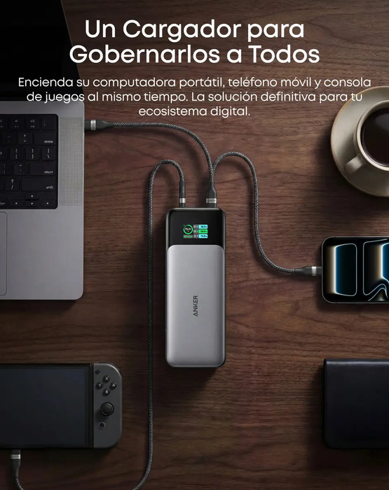 Power Bank Anker 737 PowerCore 24K Negro