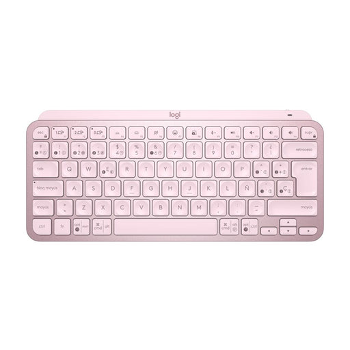 Teclado Logitech Mx Keys Mini Rose - ibeamcl