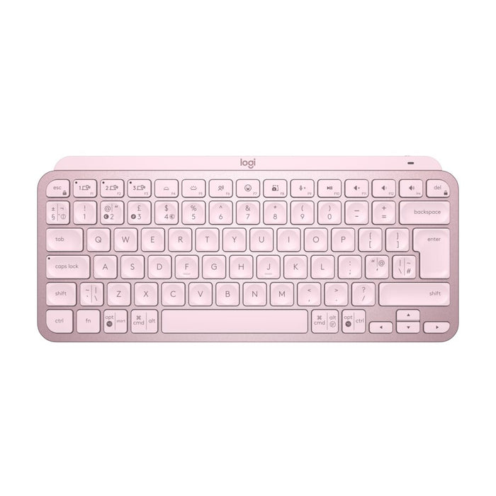 Teclado Logitech Mx Keys Mini Rose - ibeamcl