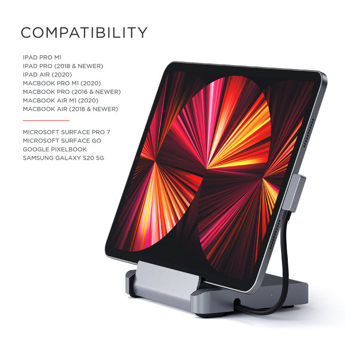 SOPORTE Y HUB DE ALUMINIO PARA IPAD PRO - ibeamcl