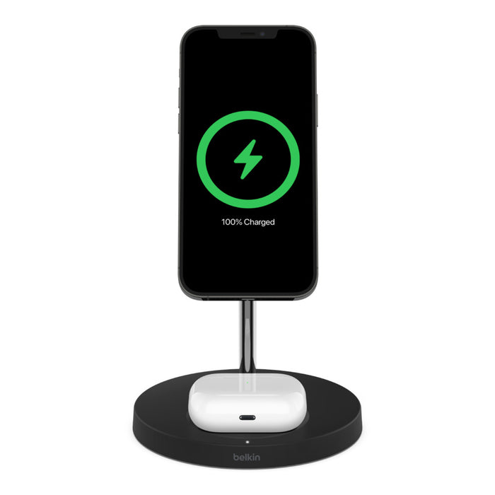 Soporte de carga inalámbrica 2 en 1 con MagSafe - ibeamcl